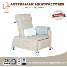 Alta calidad australiano aprobado por la CE silla de infusión médica silla de transfusión de sangre sofá de la transfusión